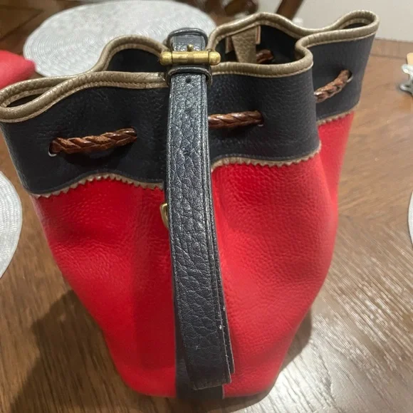 Vintage Dooney & Bourke Drawstring Bucket 
Bag - Picture 6 of 11